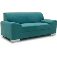 DOMO-Collection Sofa Alisson, 2-Sitzer, Stoff, türkis
