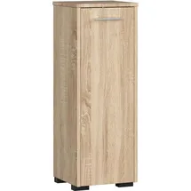 Akord Badezimmerschrank 30 x 85 x 30 cm Sonoma-Eiche