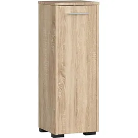 Akord Badezimmerschrank 30 x 85 x 30 cm Sonoma-Eiche