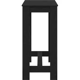vidaXL Bartisch 102 x 50 x 103,5 cm Schwarz Eichen-Optik