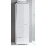 Bega BBK SUNSHINE Hochkommode 40 x 134 x 32 cm Weiß Spanplatte
