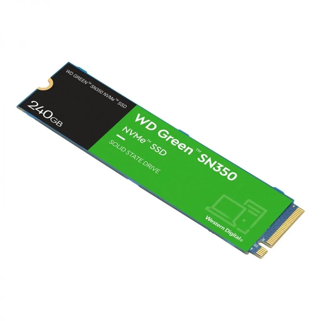 WESTERN DIGITAL M.2 SSD WD Green SN350, 240 GB, NVMe, intern
