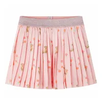 vidaXL Kinder-Faltenrock Hellorange 104