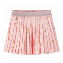 vidaXL Kinder-Faltenrock Hellorange 104