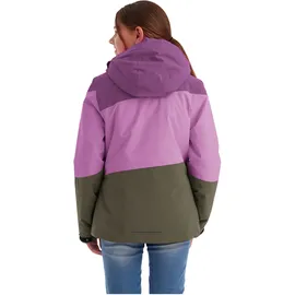 KILLTEC Kinder Funktionsjacke mit Kapuze und Schneefang/Outdoorjacke ist wasserdicht KOW 170 GRLS JCKT, dunkelorchidee, 164,