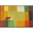 50 x 75 cm bunt