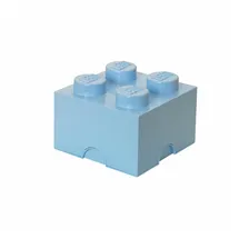 LEGO Aufbewahrungsbox LEGO 25 x 25 x 18 cm 1-tlg. hellblau