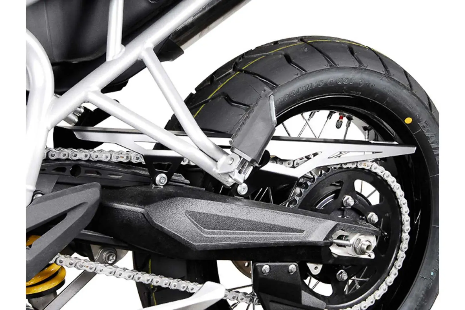 SW-Motech Kettingkast - Zwart. Triumph Tiger 800 modellen (10-).