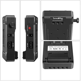SmallRig 3499 V-Mount-Akkuadapterplatte mit Verlängerungsarm