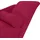 vidaXL Chaiselongue mit Kissen Weinrot Samt