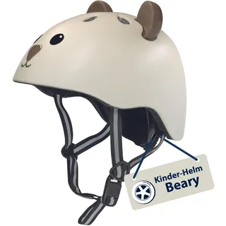 Hudora Kinderhelm Beary, mocha, Gr. 44-47