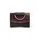 Gretchen Oyster Clutch Three Clutch Leder Black/Yellow/Brown