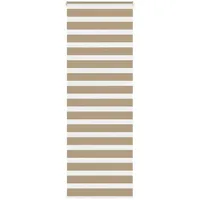 VidaXL Zebrarollo Sandbraun 75x230 cm Stoffbreite 70,9 cm Polyester