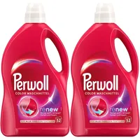 Perwoll Renew Color Waschmittel Farbschutz Frische 2x52 Waschladungen 6000 ml