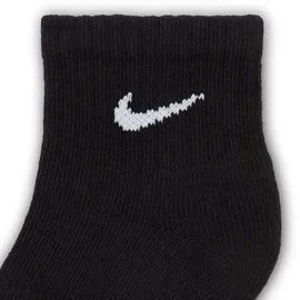 Nike Everyday Cushioned Ankle-Socken 6er Pack Schwarz/Weiß 38-41