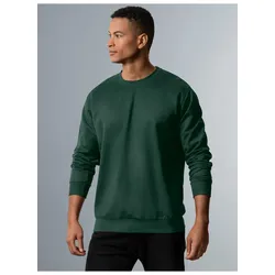 Trigema Sweatshirt »TRIGEMA Sweatshirt aus Biobaumwolle« Trigema tanne S