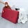 Intirilife Truhenbank Faltbar Rot 76 x 38 x 38 cm