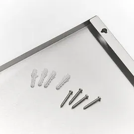 Zeller Magnettafel 60,0 x 80,0 cm silber