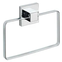 WENKO Handtuchhalter Quadro silber