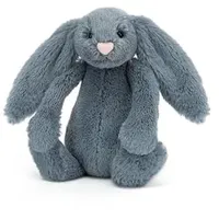 Jellycat Bashful Dusky Blue Bunny Small - L: 8 cm x B: 9 cm x H: 18 cm