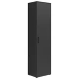 Milino Mehrzweckschrank 50 x 195 x 40 cm Grau