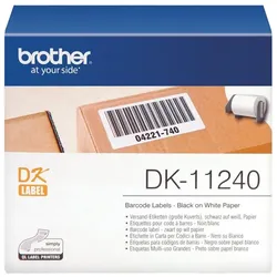 Brother DK-11240 - Versandetiketten - 102 x 51 mm - weiß - Rolle 600 Stück - (große Kuverts)