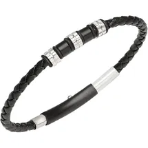 Breil Wanderlust Armband Leder Schwarz TJ3369 Größe Einheitsgröße