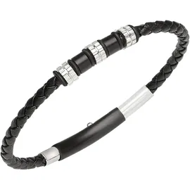 Breil Wanderlust Armband Leder Schwarz TJ3369 Größe Einheitsgröße