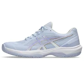 Asics Court Hunter FF Damen Handballschuhe, blau, Größe 37 1⁄2 in Silber BLUE FADE/VAPOR