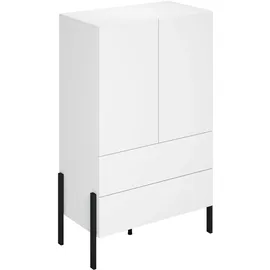OTTO home Wäscheschrank Jukon 90 x 150 x 50 cm Weiß