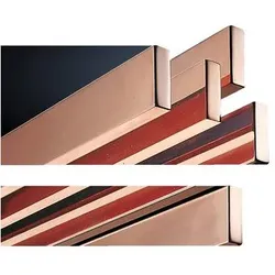 1St. Rittal 3588005 Sammelschiene E-Cu 50x10 mm, L=2400 mm, Preis per VPE, VPE =...