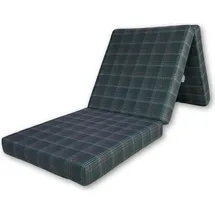 FORTISLINE Klappmatratze 195 x 60 x 9 cm H2 Polyester/Leinen