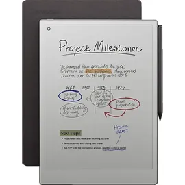 reMarkable RM83C-1001NW PaperPro + MarkerPlus Book Folio Pro Grafiktablet, Basalt