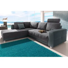 Jockenhöfer Ecksofa mit Bettfunktion, und Bettkasten, Orlando 257x82x215 cm",