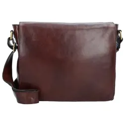 Leonhard Heyden Cambridge Messenger Leder 32 cm Laptopfach  braun
