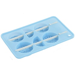 Bergner - Obst-Eiswürfelform 18,5X11,5X1,8 cm Silikon