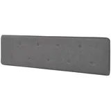 [en.casa] Kopfteil Tokke 140x52 cm Grau