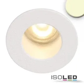 ISOLED LED Einbauleuchte MiniAMP 1 rund weiß