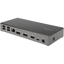 Startech USB-C Dock Triple 4K Monitor USB C DK31C2DHSPDUE