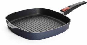 WOLL Diamond Lite Steakpfanne, spülmaschinenfest, Handgegossene Aluminium Schmiedeguss Grillpfanne, 1 Pfanne, nicht für Induktion