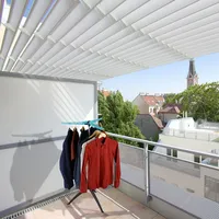 Relaxdays Bügelwäscheständer klappbar, 3 Arme, für Kleiderbügel, Wäscheständer, HxD: