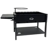 Grillpeter Mangal Batyr 60 Schaschlikgrill mit Ablage und Topfhalter