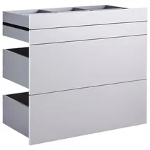 hom'in Schubladenset Unit in Hellgrau