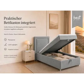 Best For Home Trinity 100 x 200 cm Grau