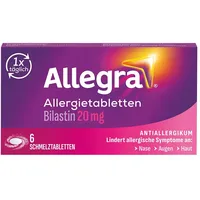 Allegra Allergietabletten 20 mg Schmelztabletten