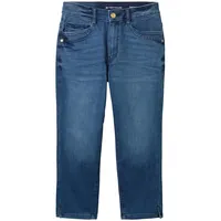 Tom Tailor Damen TTKATE Capri Jeans, blau, Uni, Gr.
