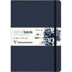 Clairefontaine, Heft + Block, Alpha Lavis Skizzenbuch (A4)