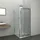 SANOTECHNIK »Elite«, B x H: 78 x 195 cm, - transparent