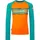 TROLLKIDS Badeshirt langarm Haukland orange 152