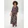 Aniston CASUAL Maxikleid Blumen Blau/Braun 36